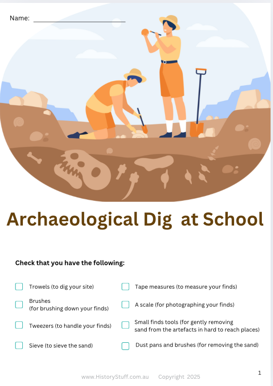 Upgrade of Dig Box Worksheets – Aphrodite Publications
